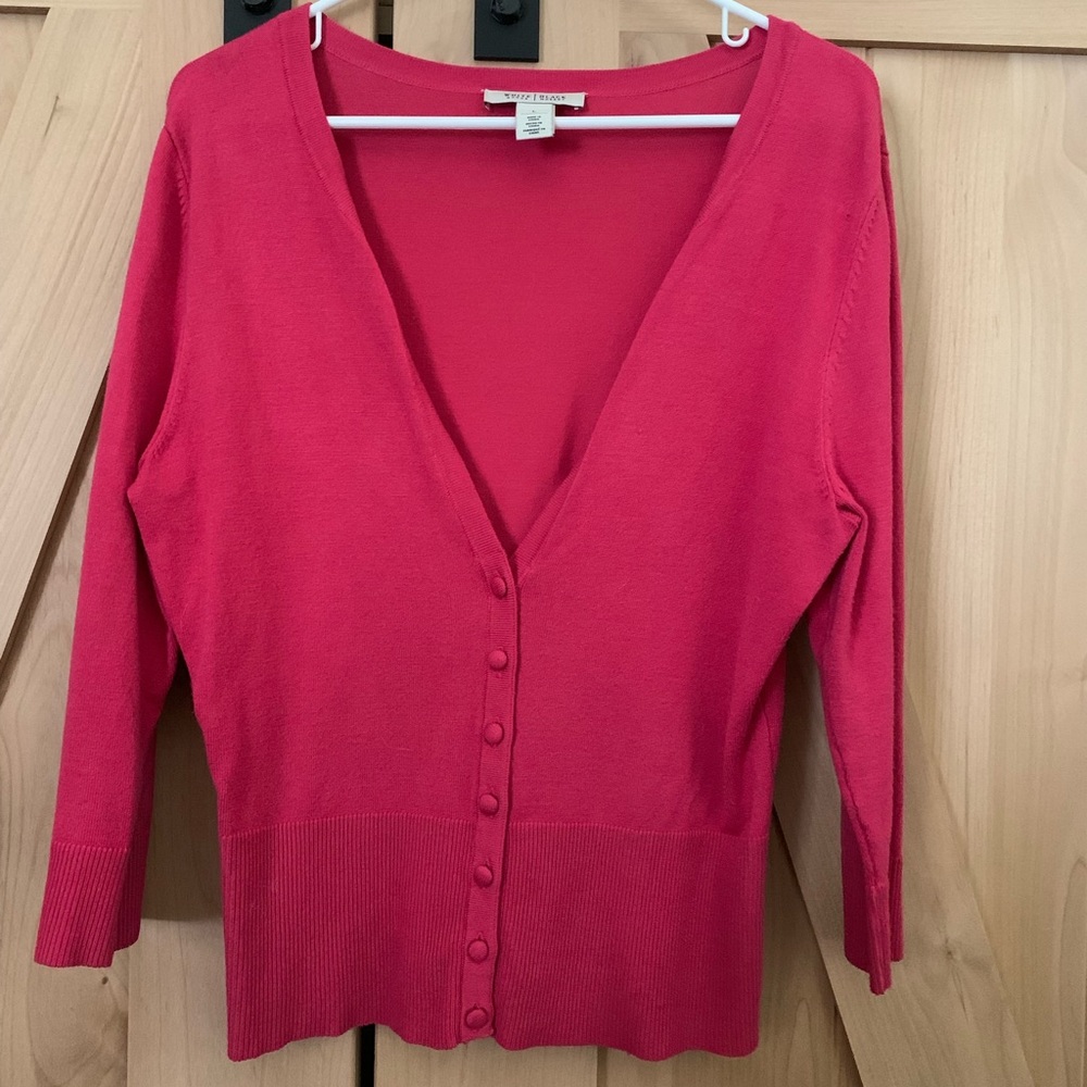 3/4 sleeve cardigan